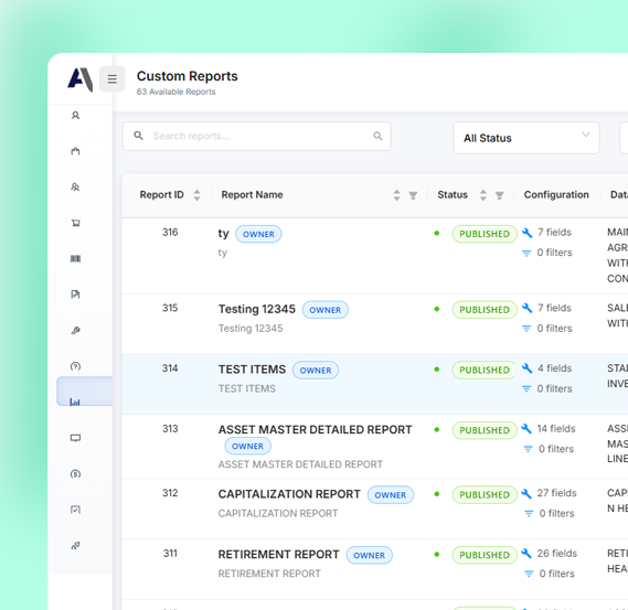Report Builder Interface